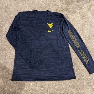 WVU Nike Long sleeve Dri-Fit